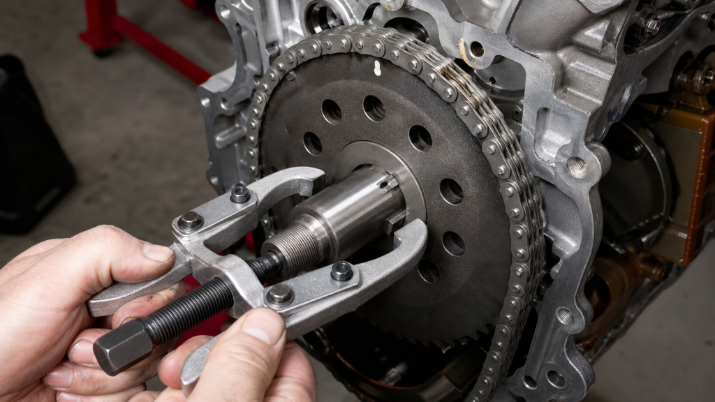 Crankshaft gear