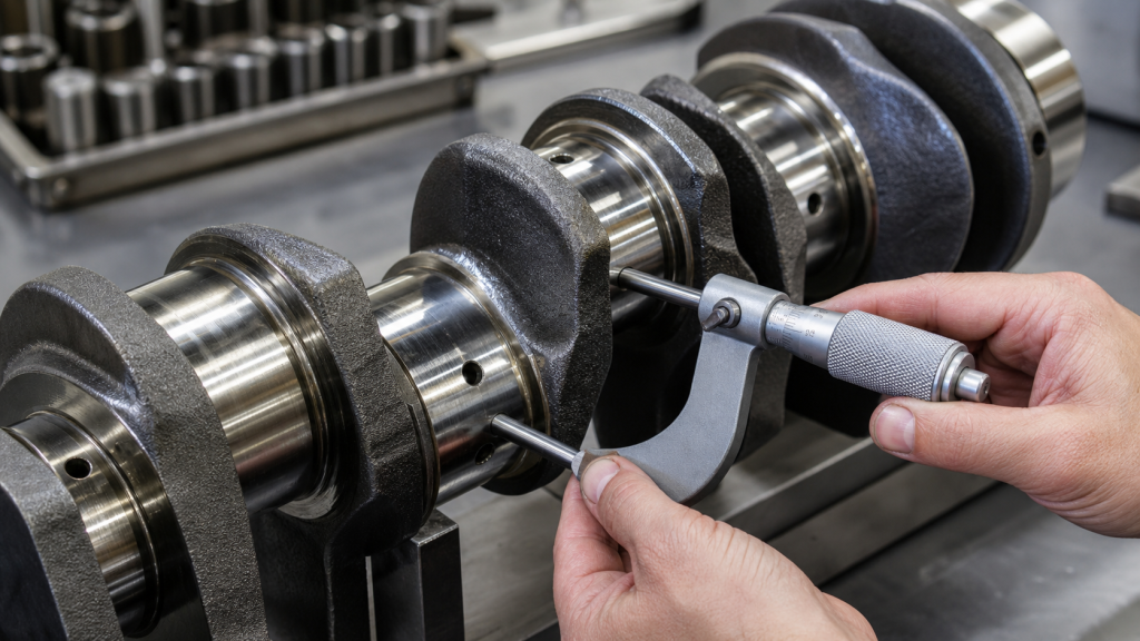 Crankshaft journal
