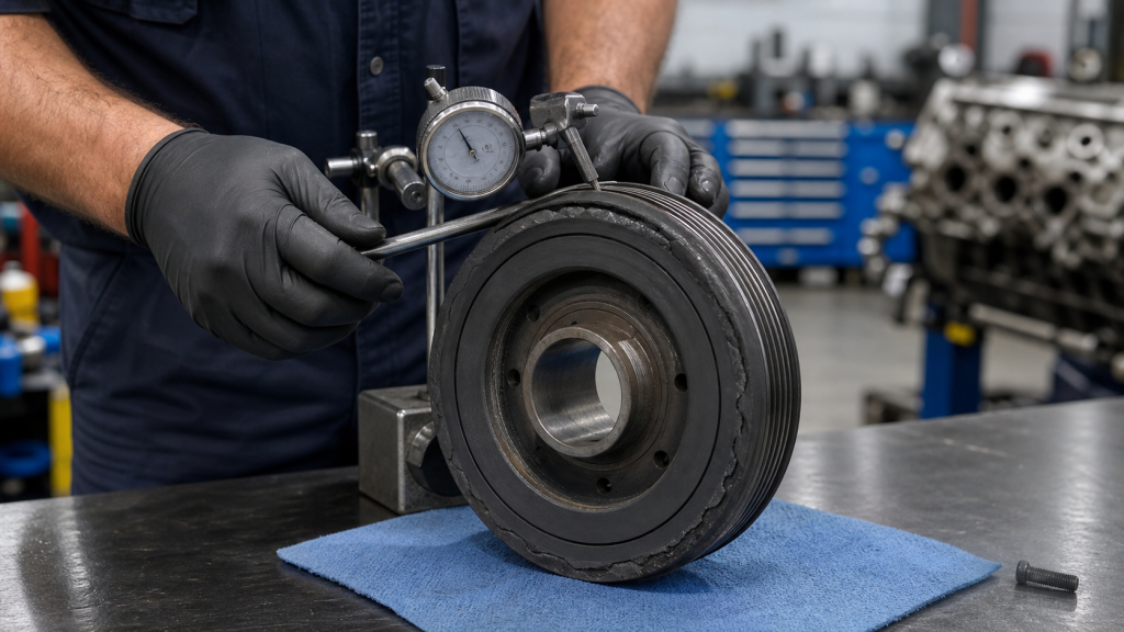 Crankshaft pulley