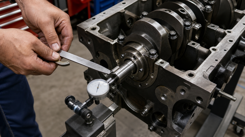 Crankshaft thrust bearing