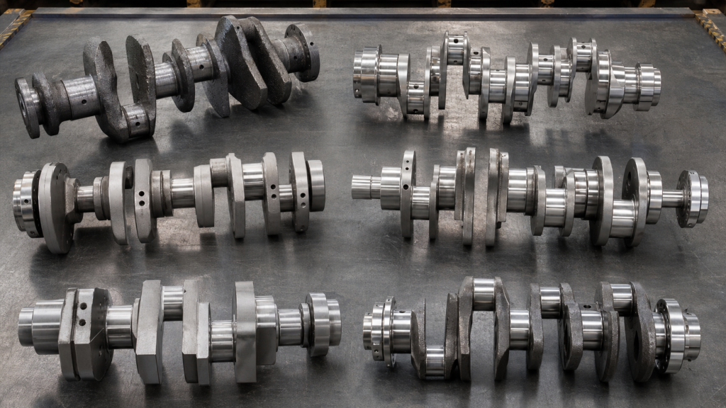 Types of crankshaft